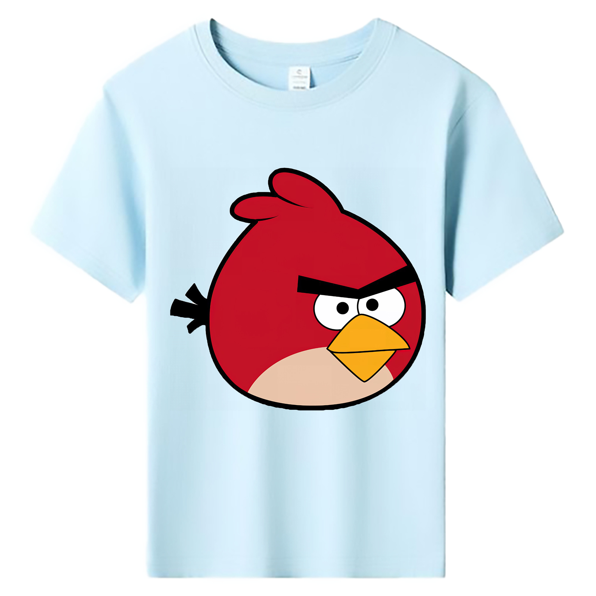 （画像用） Angry Birds アングリーバード 綿100％キッズTシャツ（フロントプリント）